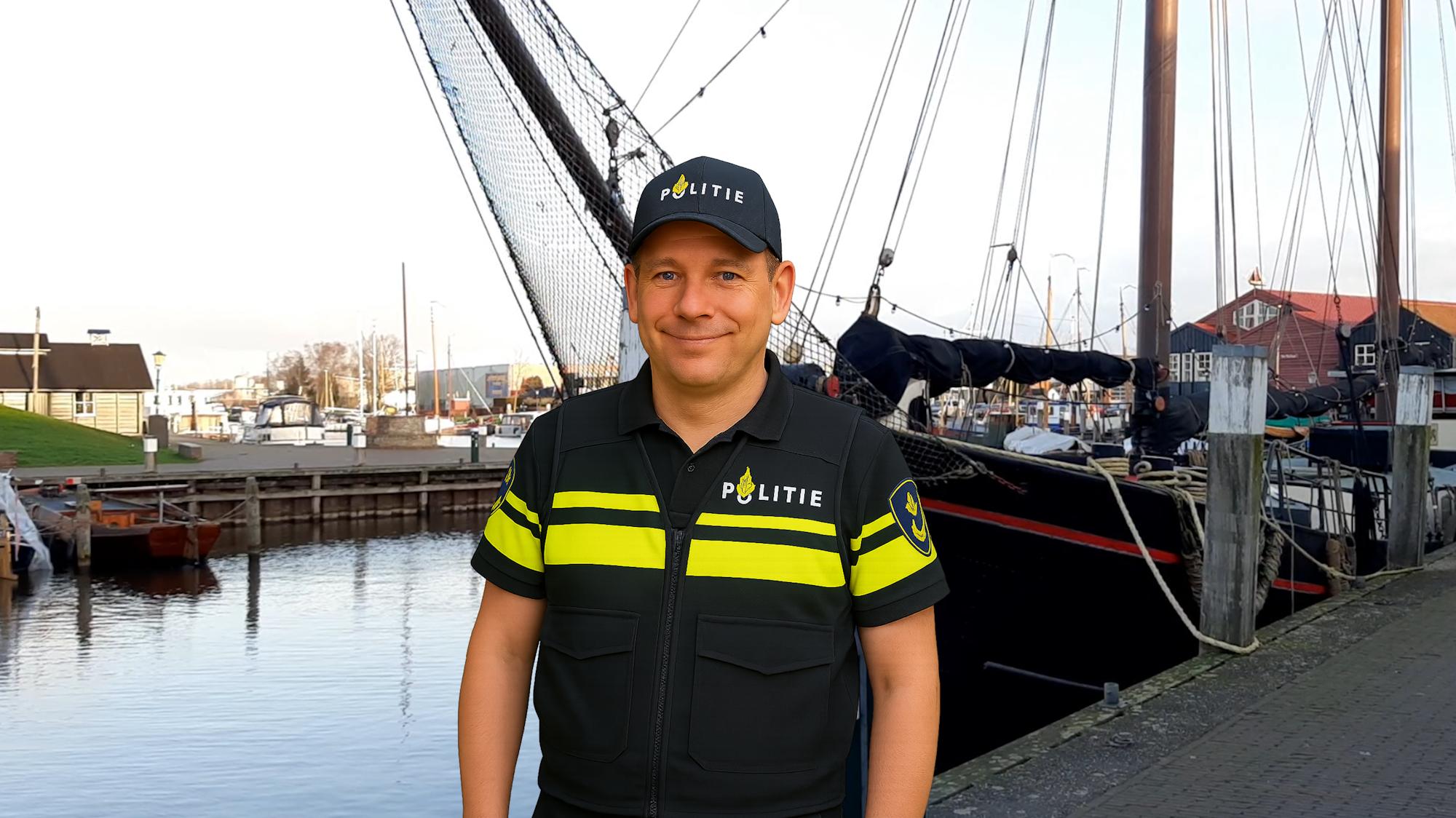 Een echte nep-agent in de haven van Elburg